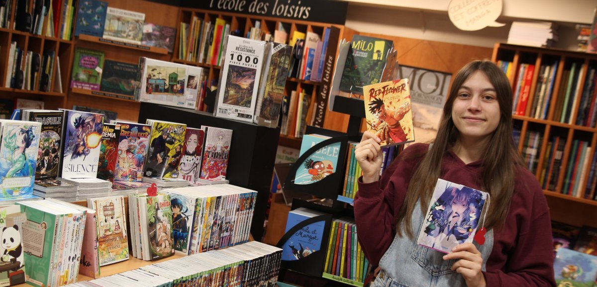 Château-Gontier. Une hausse des ventes de mangas constatée à la librairie M'Lire Anjou