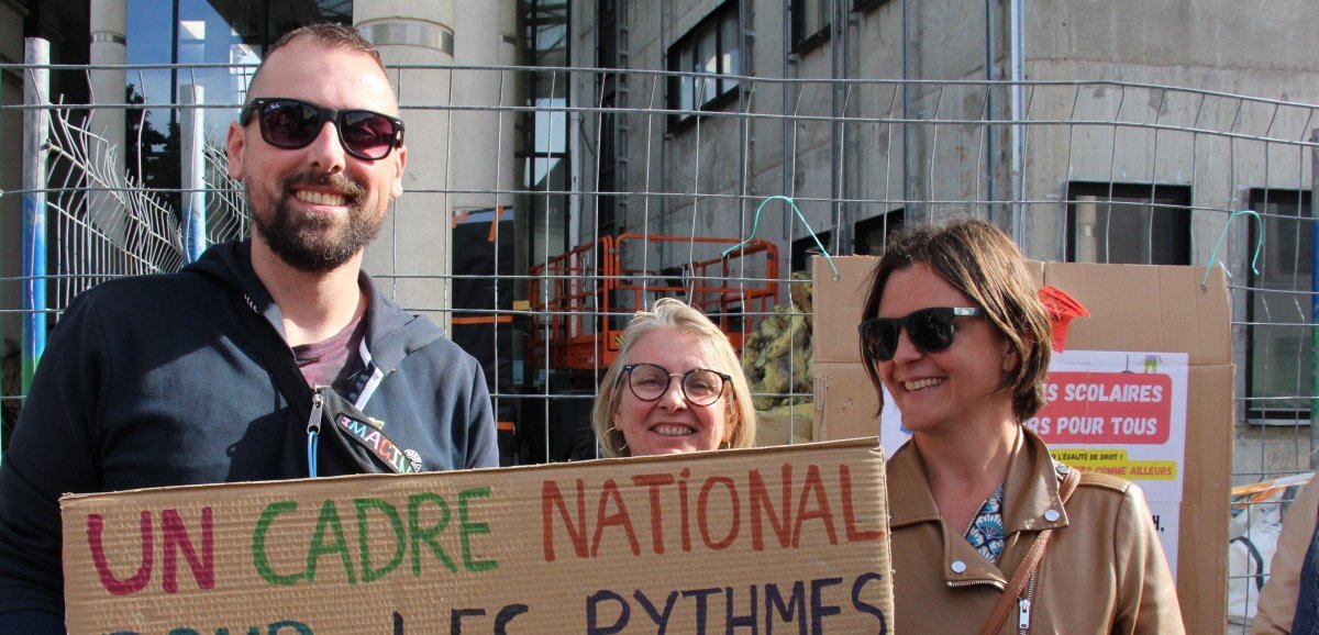 Château-Gontier. Rythmes scolaires : une manifestation pour demander un retour à la semaine de quatre jours