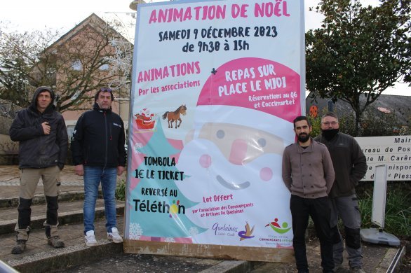 Quelaines-Saint-Gault. Les animations de Noël et au profit du Téléthon réunies