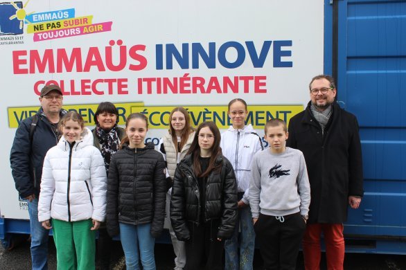 Meslay.. Une action solidaire des collégiens de Maurice-Genevoix pour aider Emmaüs