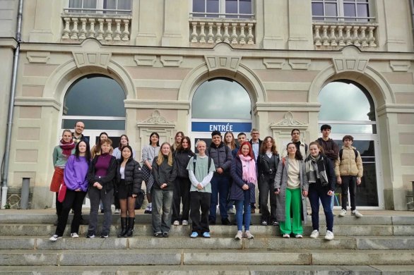 Segré. Dix lycéens allemands accueillis par le lycée Bourg-Chevreau