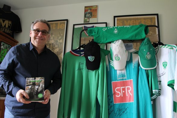 Miré. « Je regardais même leurs matches cryptés ! » : un fan du club de foot de Saint-Etienne sort un livre