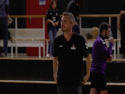 Charles Lairy avait signé sa première licence de joueur à Noyant-la-Gravoyère (photo OGC Nice Côte d'Azur handball). - OGC Nice Côte d'Azur Handball