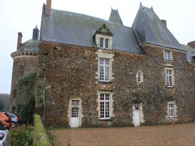 Louvaines château du Hardas 2 décembre 2023 - Thomas Clavreul