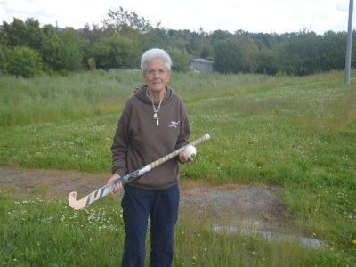 Segré - Micheline, bénévole, bénévolat associatif, bénévole aux JO, Hockey Segré - jeudi 16 mai 2024 - Elodie Chalandre