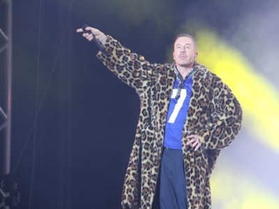 Macklemore a tenu le V and B Fest' en forme avant le feu d'artifice. - Thomas Gourlin