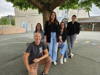 de nouveaux visages à l'école sainte Emérance - Renault Frédéric