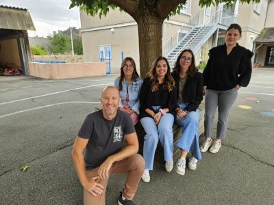 de nouveaux visages à l'école sainte Emérance - Renault Frédéric