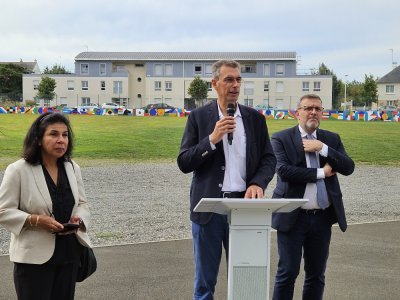 Étienne Glémot a tenu des discours. - Renault Frédéric