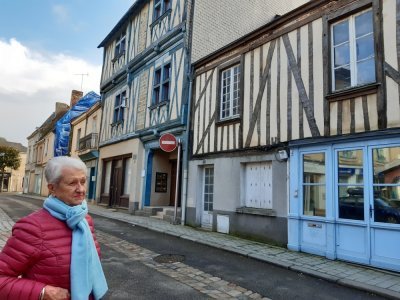 Les maisons à pans de bois participent au charme de la ville. - Philippe Simon