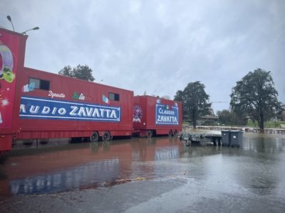 La Mayenne a débordé dans la nuit du samedi 25 au dimanche 26 janvier 2025. - CM