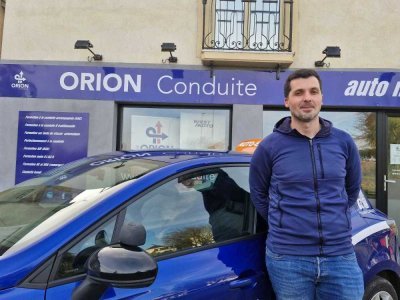 Sylvain Ronné, directeur pédagogique d'Orion Conduite a ouvert une agence à Château-Gontier. - CM