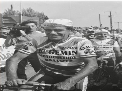 André Foucher en août 1993 à Gastines.  - Thomas Clavreul