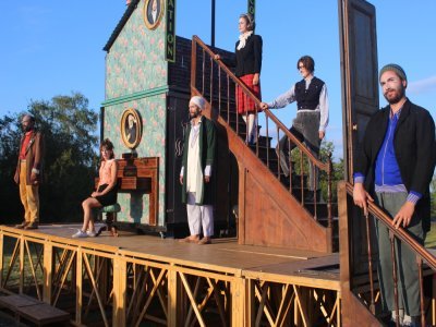 La troupe du théâtre régional des Pays de la Loire en plein exercice en 2024 - Dominique Boumier