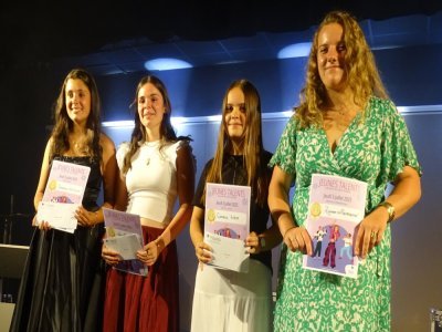 De gauche à droite : Bérénice, Apolline, Candice et Rozenn. - B Lardeux