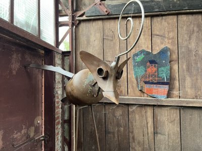 Le Vanneau Huppé du Musée, une œuvre réalisée par l'artiste Stéphane Grimal. - Mickael