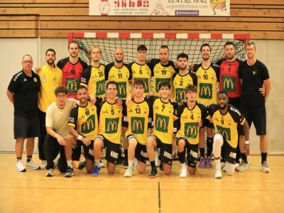 L'équipe 1 du Segré Handball. - Fabien Gohier