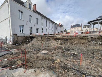 Le gros chantier place de l'Europe a commencé. - Mickael