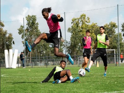 Pendant la trêve, les joueurs ont continué à préparer au mieux le match contre Metz. - angers sco facebook