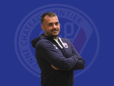 Corentin Bouchard, le coach de l'Ancienne de Château-Gontier. - Thomas Clavreul