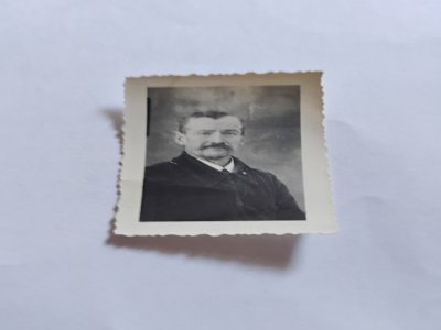 Théodore Hallet a été victime civile de la guerre. - Photo de famille