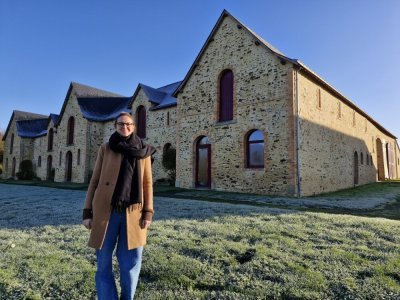 Marina Boivin s'est chargée de l'organisation du marché de Noël au Domaine des Rues, lieu de caractère et de charme. - Philippe Simon