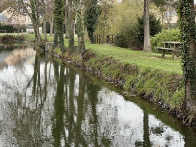 C'est à cet endroit que l'homme s'est noyé après avoir chuté - Mickael
