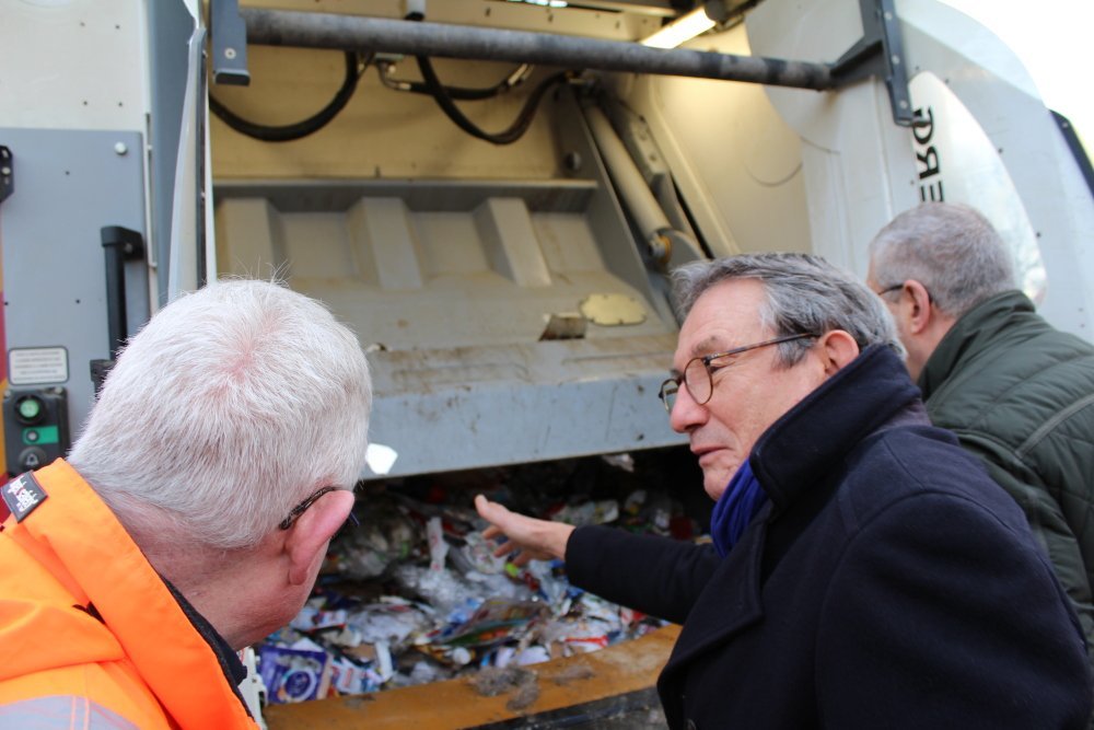 Le pr&eacute;sident du Pays de Craon Christophe Langou&euml;t veut encore r&eacute;duire les erreurs de tri.
