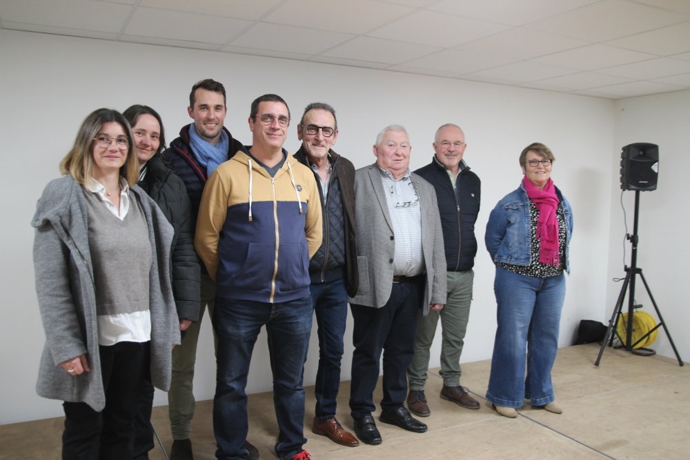 L'&eacute;quipe municipale a pr&eacute;sent&eacute; ses v&oelig;ux.&nbsp;