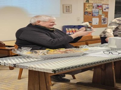 Le pr&eacute;sident sortant Yves Houdin. - Michel Poilsdessous